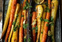 Lemon Roasted Carrots and Parsnips