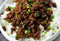 Effortless Korean Ground Beef