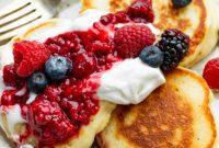 Cloud-Like Fluffy Ukrainian Oladi Pancakes