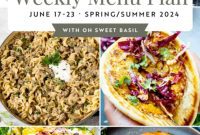 Weekly Meal Plan: June 17-23