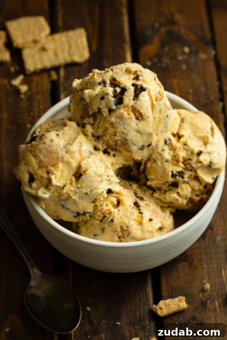 Crafting Homemade Graham Central Station Ice Cream 14 a photo of a bowl full of scoops of graham canyon ice cream