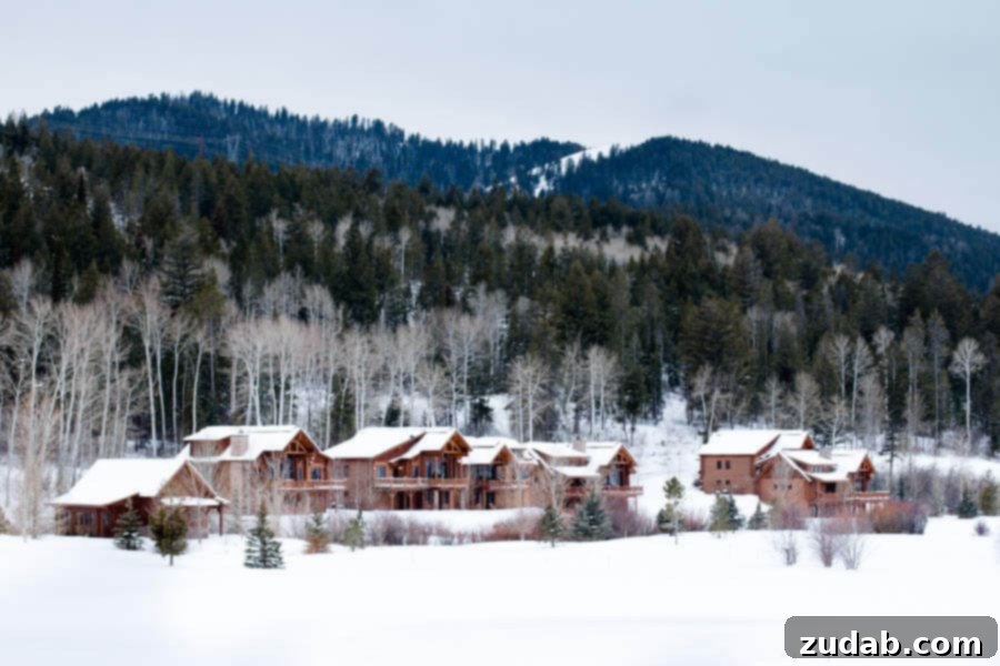 Scenic Beauty of Teton Springs, Victor Idaho Beautiful panoramic view of Teton Springs, ideal for a family vacation.