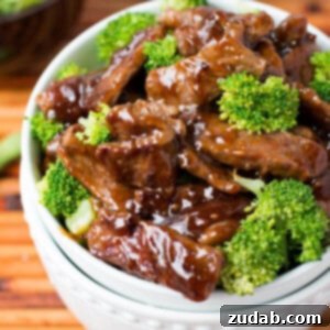 One of our favorite beef and broccoli recipes for a quick, healthy dinner.