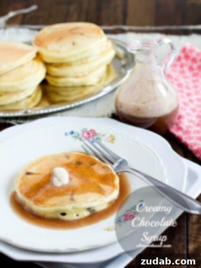 Irresistible Peanut Butter Maple Syrup 5 Indulge in our rich and creamy chocolate syrup, a perfect topping for pancakes, ice cream, or a delightful treat on its own. A must-try recipe from ohsweetbasil.com.