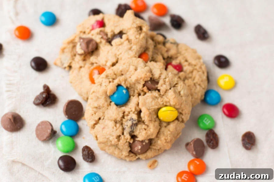 Ultimate Cookie Bars 6 Classic Monster Cookies with M&M's, chocolate, and peanut butter, a favorite for all ages.
