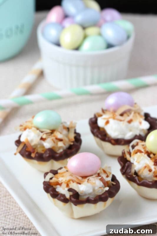 Banana Coconut Cream Bites - an easy and impressive little dessert!