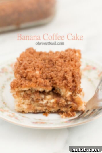 banana coffee cake