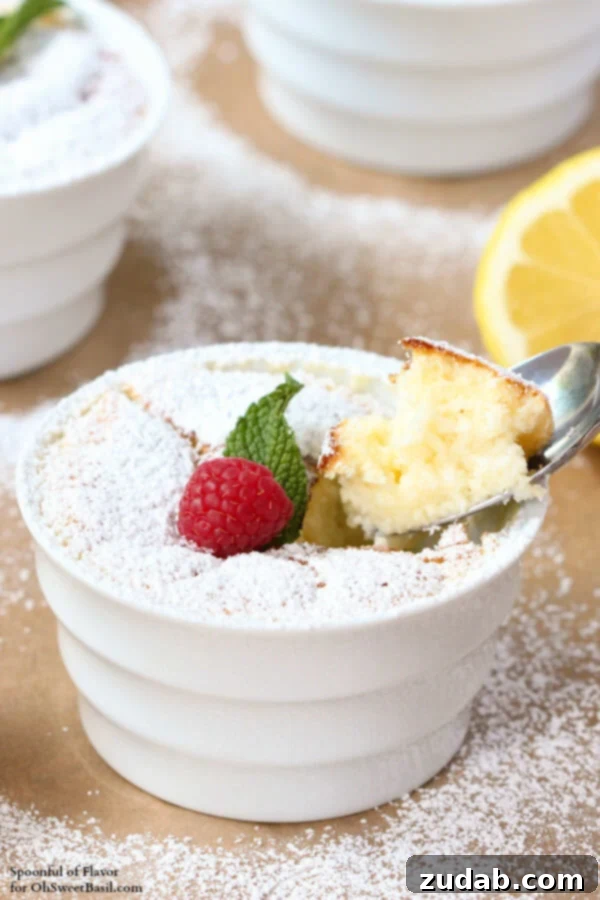 Gooey Caramel Spice Poke Cake 3 Lemon Pudding Cakes - lemon flavor baked into a light and delicate treat!