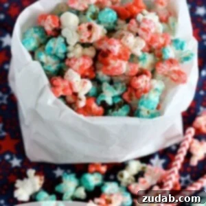 Red, White & Pop! 2 Patriotic Popcorn, 4th of July, summer food