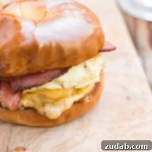 Our Favorite Homemade Breakfast Sandwich