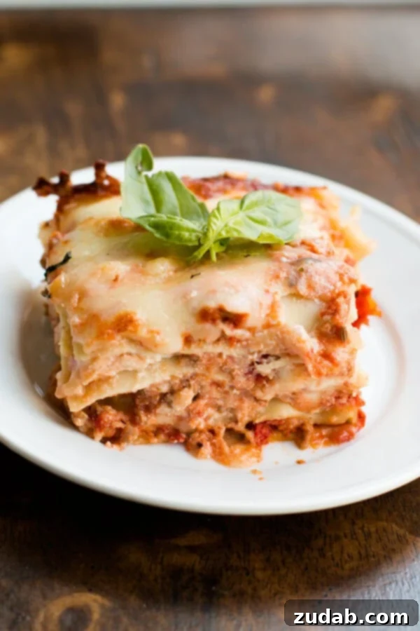 Savory Sweet Cheddar Lasagna Layers of rich meat sauce and sweet cheddar in homemade lasagna