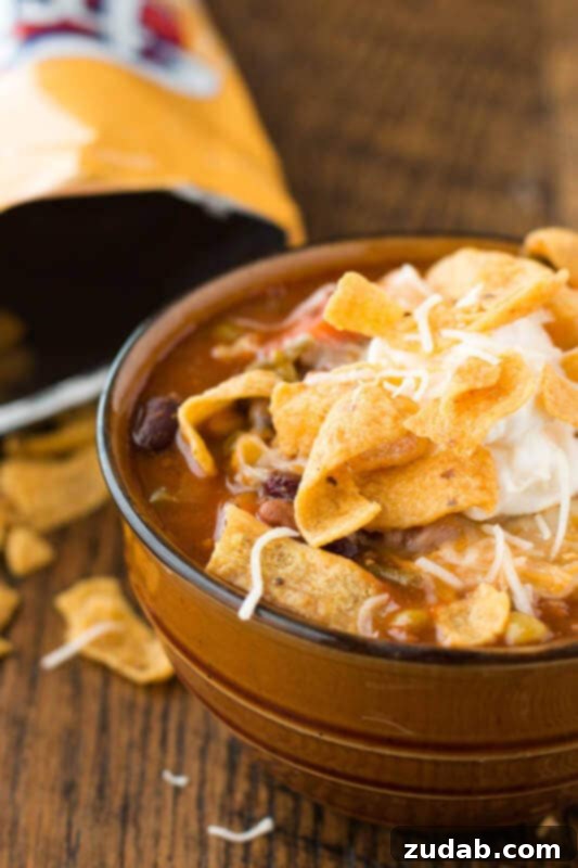 This is he recipe everyone begs for from my mom, Taco Stew. You absolutely must make it! ohsweetbasil.com Hearty and warming Mom's Taco Stew, a perfect comfort food for cooler weather