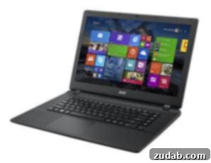 Weekend Table Delights 5 Acer Aspire E15 laptop on a desk, highlighting a great tech deal
