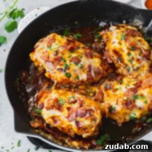 Cheesy Bacon BBQ Chicken