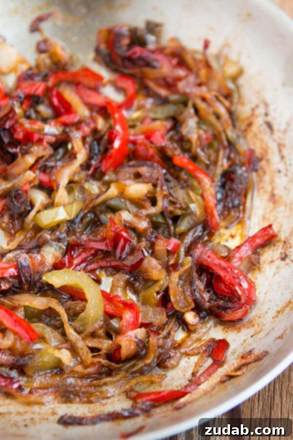 How to perfectly caramelize peppers for enhanced flavor