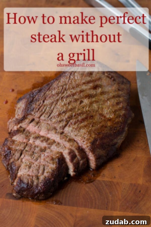 how to make perfectly juicy and flavorful steak without a grill ohsweetbasil.com