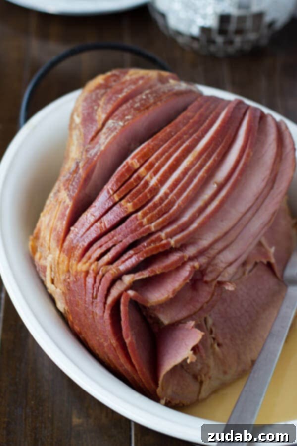 how to make ham in a slow cooker plus a yummy dr pepper ham glaze recipe ohsweetbasil.com