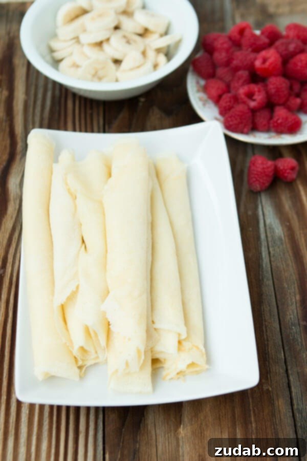 Blender Crepes: The Simplest Way to Make Homemade Crepes Perfectly Cooked Blender Crepes - A Family Favorite Recipe