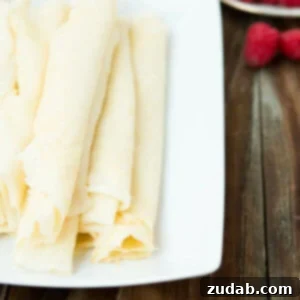 Easy Blender Crepes ohsweetbasil.com