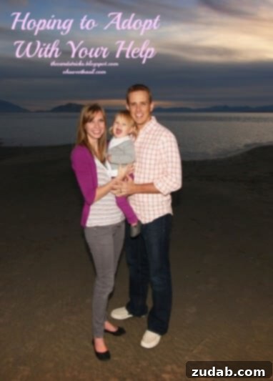 Support our adoption journey: Share and repin to connect us with expectant parents Our road to adoption: A sweet family needs your help. Please repin to help them find their child. ohsweetbasil.com
