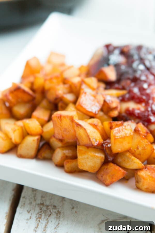Homestyle Spiced Apple Butter Sheet Cake 7 Easy fried potatoes recipe, inspired by traditional Czech Republic cuisine, simple and satisfying.