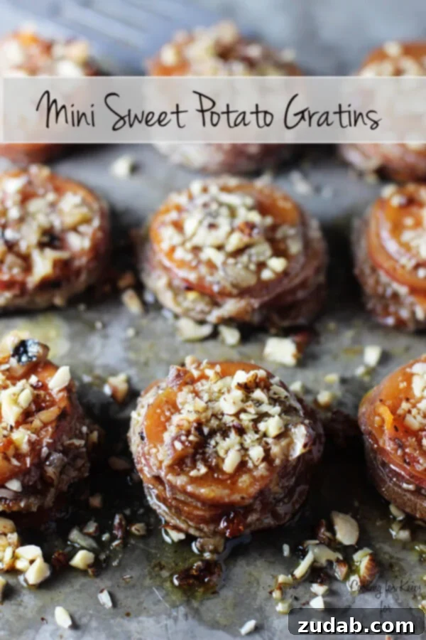 Mini Sweet Potato Gratins Mini Sweet Potato Gratins