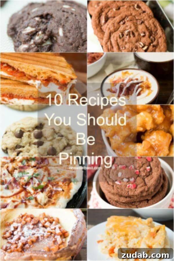 10 recipes you should be pinning for the holidays ohsweetbasil.com 10 recipes you should be pinning for the holidays ohsweetbasil.com