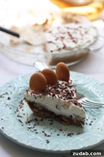 Heavenly White Chocolate Coconut Bliss 4 Indulgent Banana Cream Pie with Chocolate Ganache and Vanilla Wafer Crust