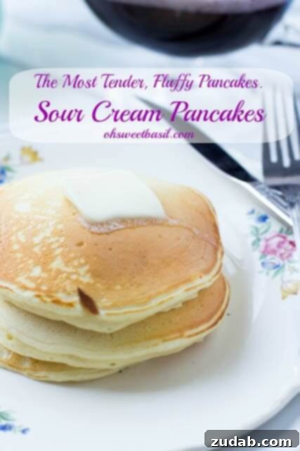 Hearty Buttermilk Wheatcakes 6 Fluffy sour cream pancakes stacked with fruit
