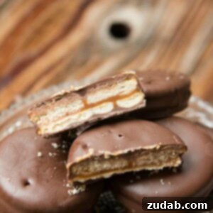 Sweet Salty Crunch 3 Easy 3 Ingredient Twix Ritz ohsweetbasil.com