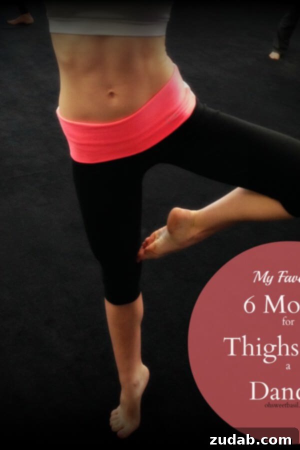 Top Moves for Thighs Like a Dancer - Effective leg and thigh workout exercises for toning and strengthening.