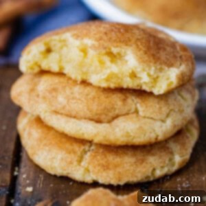 Golden Snickerdoodle Perfection 2 A perfectly baked snickerdoodle cookie, showing its characteristic crinkled top and cinnamon sugar coating.