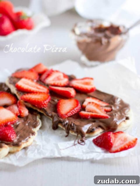 Mom's Signature Fruit Pizza 6 Grilled Nutella Pizza: A Decadent Chocolate Dessert