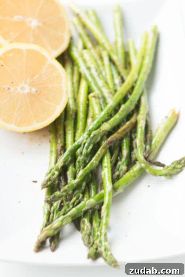 Easy grilled lemon pepper asparagus recipe for a great side dish ohsweetbasil.com