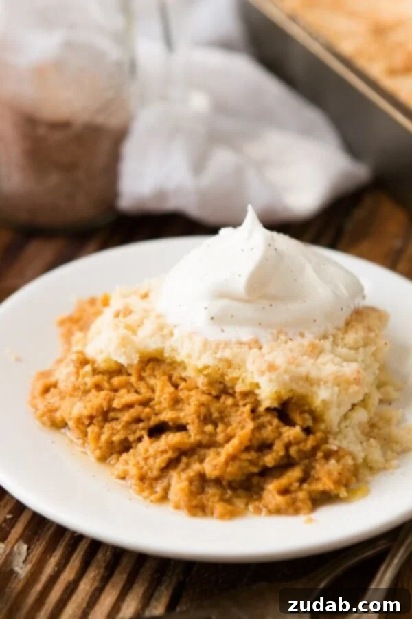 Mom's Pumpkin Pie Dump Cake ohsweetbasil.com Mom's Pumpkin Pie Dump Cake ohsweetbasil.com