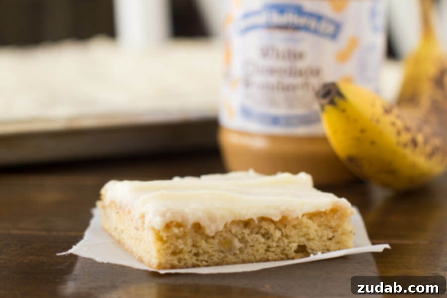 Show Your True Colors Cake 6 Delicious White Chocolate Peanut Butter Bars with a rich, sweet topping, perfect for a treat.