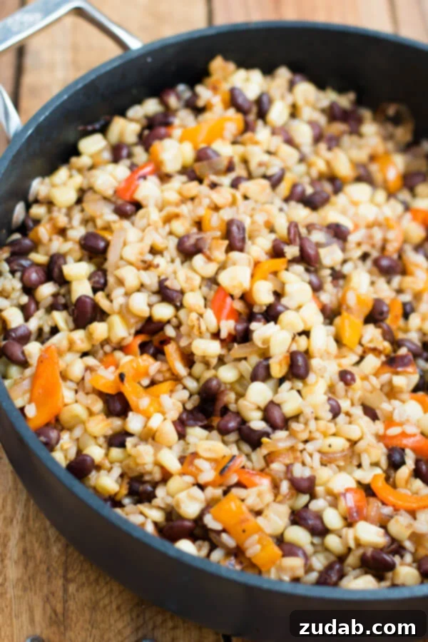 Herb-Infused Tuscan Chicken Skewers 6 Flavorful grilled corn salad with black beans, a hearty and healthy side for grilled chicken.