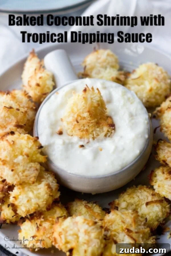 Baked Coconut Shrimp with Tropical Dipping Sauce: A Healthy Summer Favorite Healthy Baked Coconut Shrimp with Pineapple Tropical Dipping Sauce