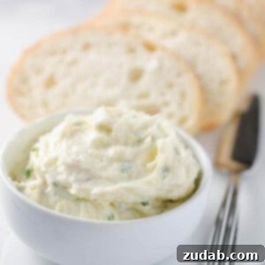 Roasted Garlic & Rosemary Whipped Butter