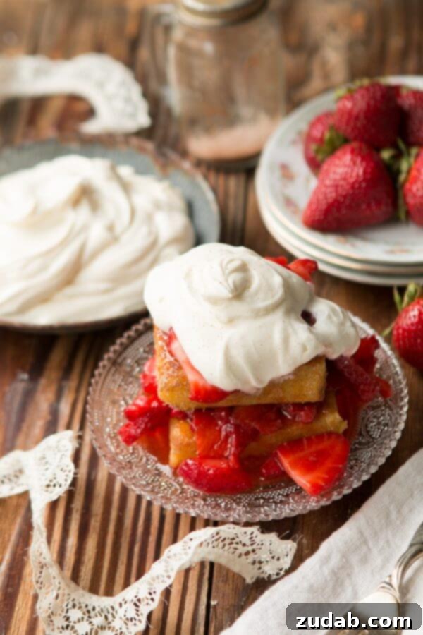 Killer Italian Strawberry Shortcake with Mascarpone Whipped Cream Killer Italian Strawberry Shortcake with Mascarpone Whipped Cream