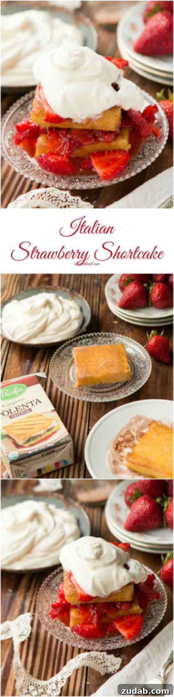 Tuscan Strawberry Delight 4 Killer Italian Strawberry Shortcake with Mascarpone Whipped Cream - Oh Sweet Basil