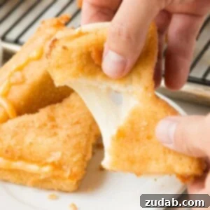 Irresistible Frenchees: Deep-fried grilled cheese for the ultimate comfort food experience. A new favorite appetizer!