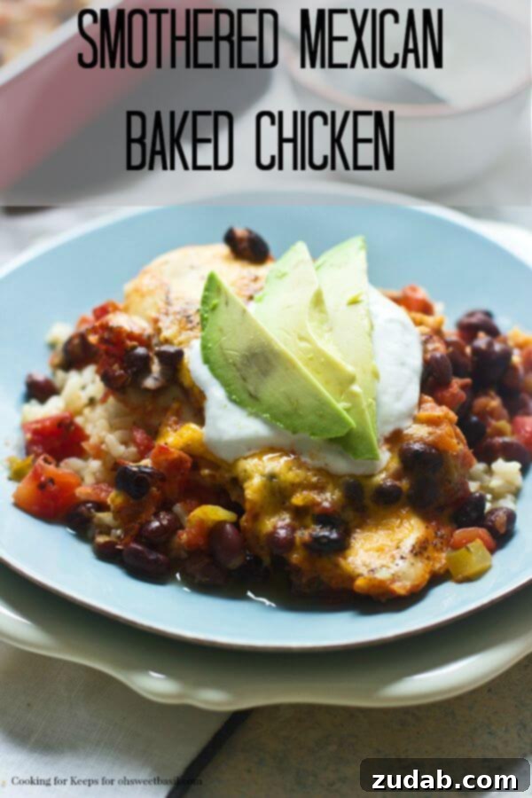 Smothered Mexican Chicken - Quick and Delicious Smothered Mexican Chicken - Easy Weeknight Dinner