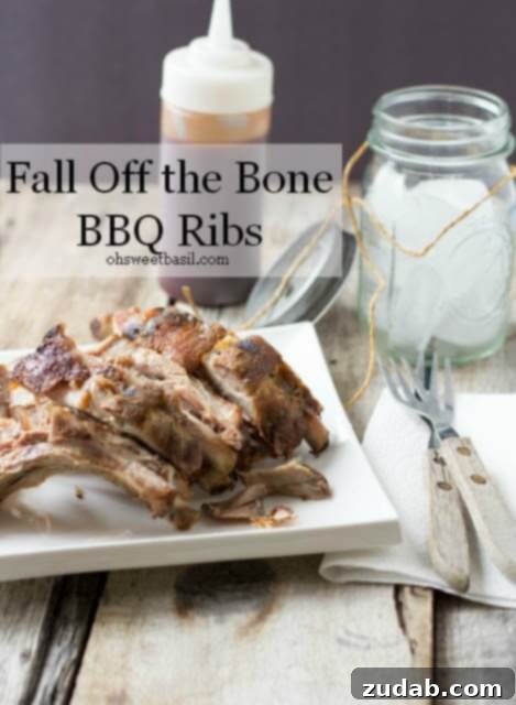 Easy BBQ Ribs: Fall-Off-The-Bone Perfection. Tender, fall-off-the-bone BBQ ribs, easily made with a simple recipe for ultimate flavor.
