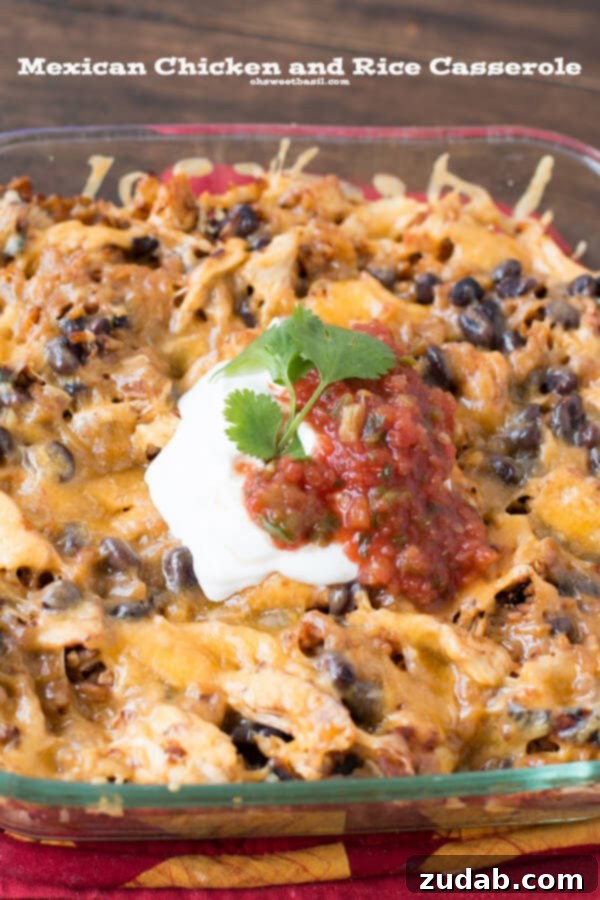Authentic Mexican Chicken and Rice Casserole Spicy Mexican Chicken and Rice Casserole