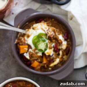 Pumpkin Apple Cider Chili