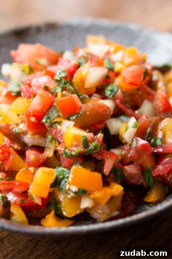 Best Fresh Homemade Salsa Recipe: Mexican, Cilantro, Paleo, Whole30, Gluten-Free, Dairy-Free Our absolute favorite fresh homemade salsa recipe, perfect for Mexican nights, paleo, Whole30, gluten-free, and dairy-free diets