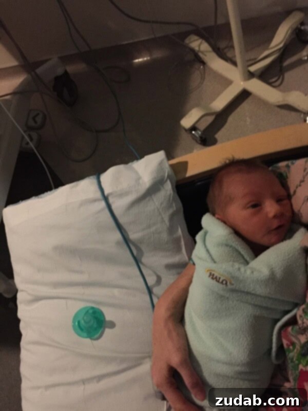 A mother's hand gently caressing a newborn's tiny foot, symbolizing fragile new life
