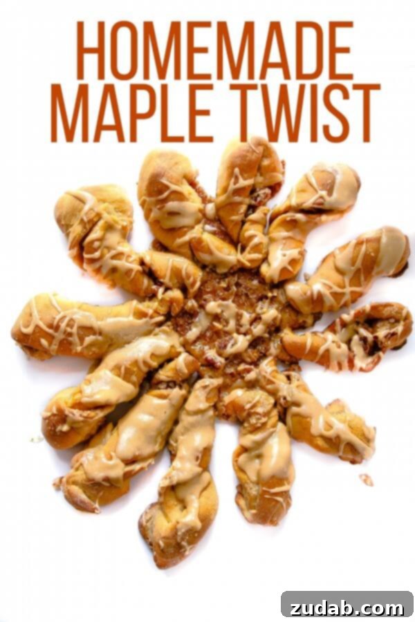 Maple Cinnamon Roll Twists with Sweet Glaze Soft and fluffy maple infused cinnamon roll twists covered in sweet maple glaze. Indulge in pure bliss!