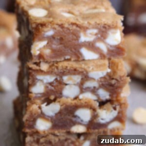 Cookie Butter Bars ohsweetbasil.com